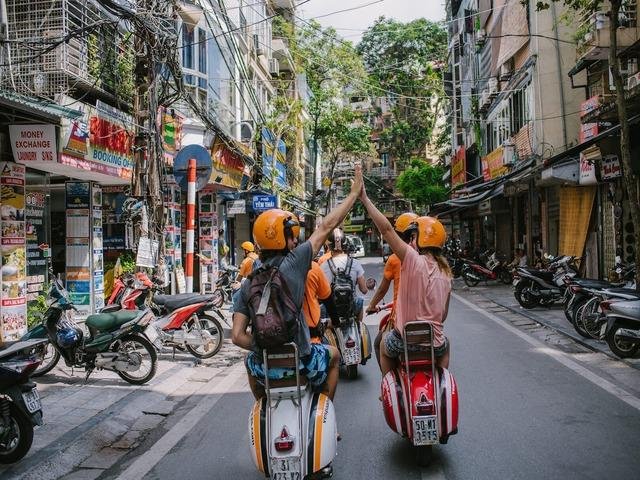 Half day Hanoi insight by Vespa