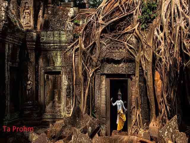 The Beautiful Angkor Temples