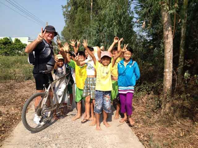 Cycling in the Mekong delta