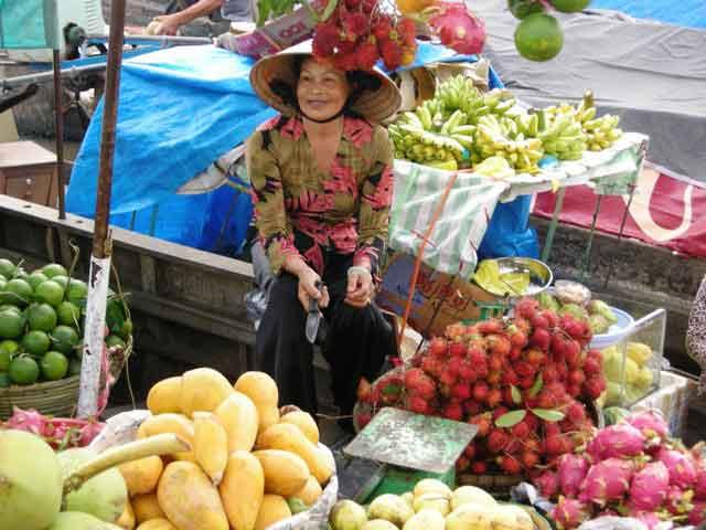 Cycling in the Mekong delta